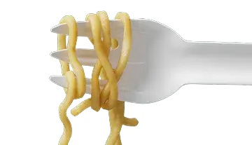 Precision paper fork