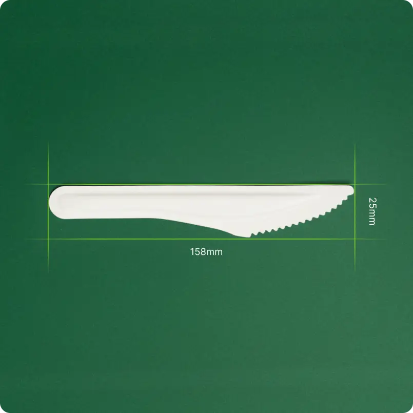 Paper knife on table